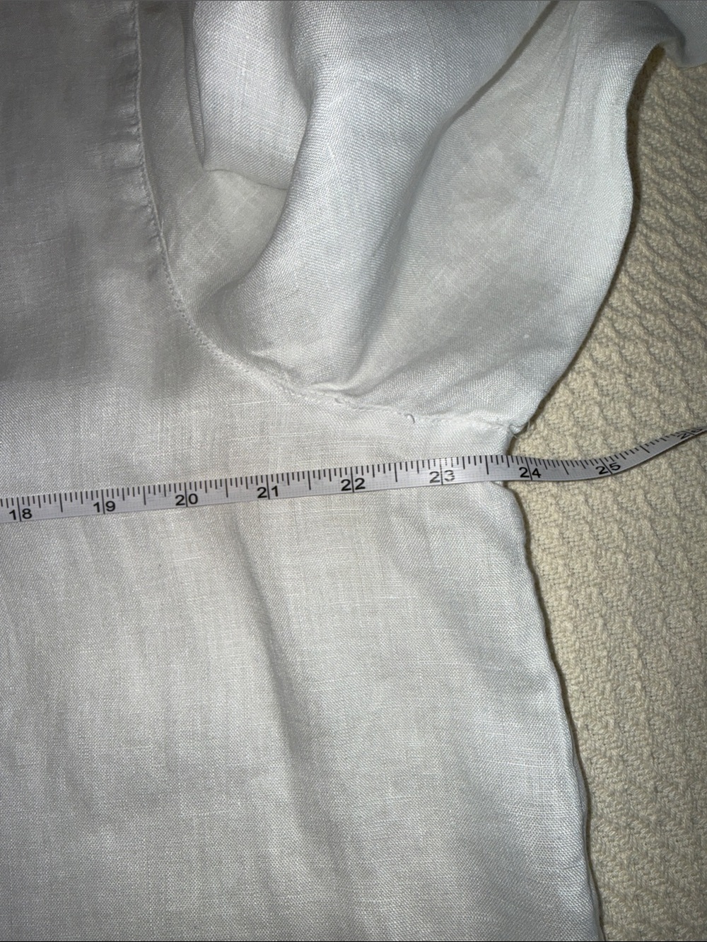 J. Jill White Linen Button-Front Top - Picture 5 of 8